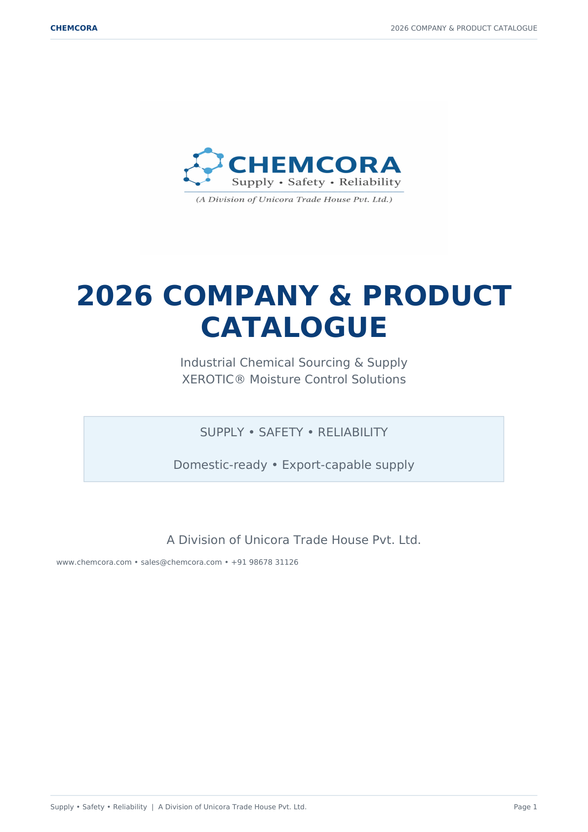 Catalogue Page